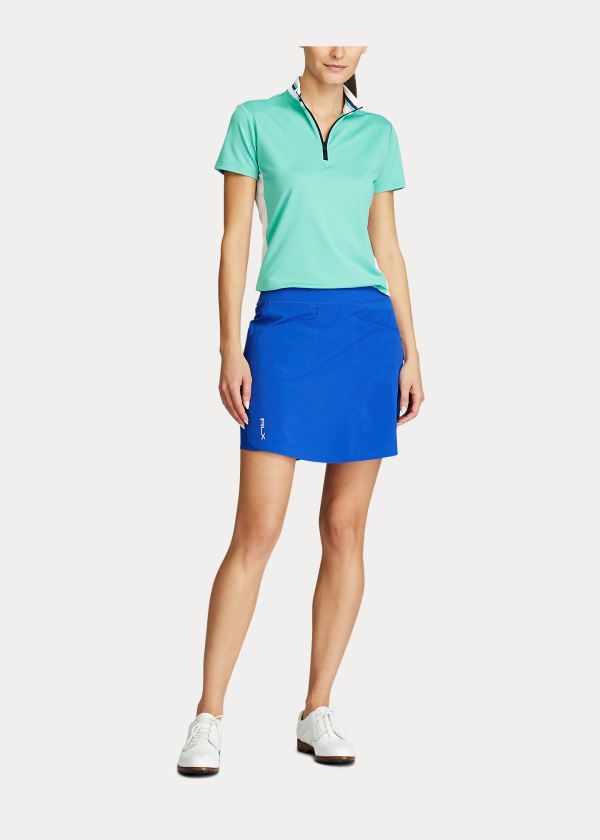 Skorts Ralph Lauren Mujer Azul Rey Azules - Perforated Stretch Golf - RXZMU4569